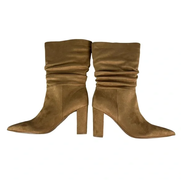 NINE WEST UNNI2 Slouch Block Heel Boots - Picture 8 of 11